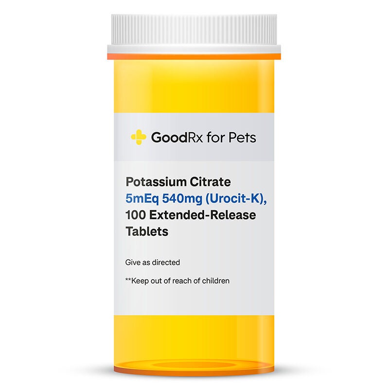 Potassium Citrate 5mEq 540 mg (Urocit-K), 100 Extended-Release Tablets