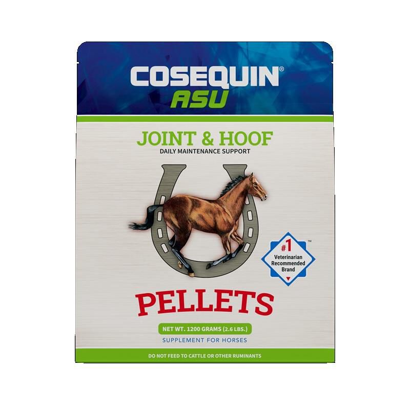 Cosequin ASU Joint & Hoof Daily Maintenance Support Pellets for Horses, 1200 g