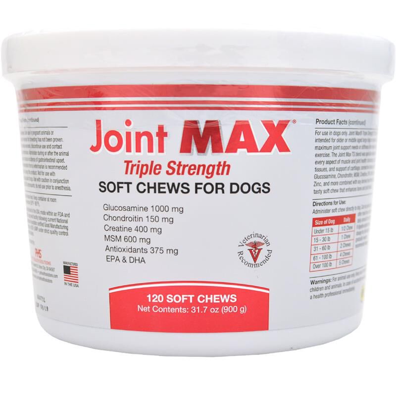 Joint MAX Triple Strength Soft Chews for Dogs