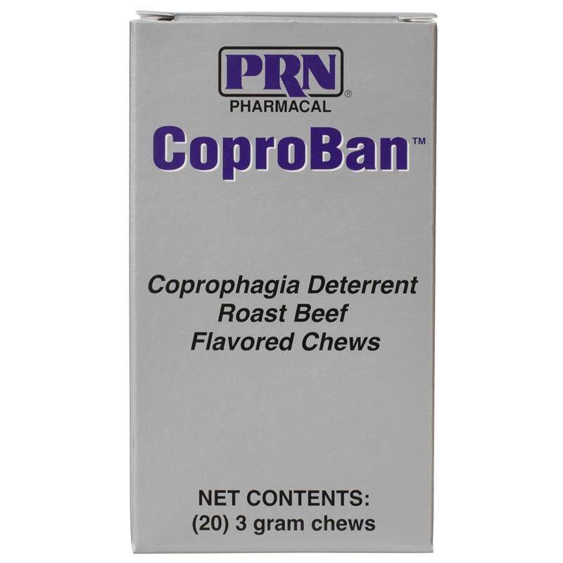 PRN Pharmacal CoproBan Soft Chews for Cats and Dogs, 40 Count