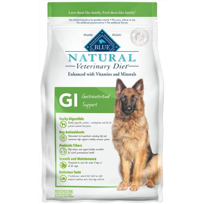 Blue Buffalo Natural Veterinary Diet GI Gastrointestinal Support Dry Dog Food