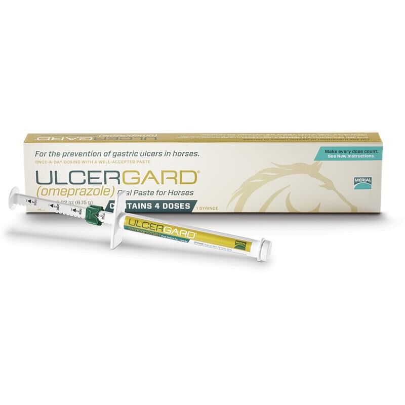 Merial UlcerGard for Horses to Prevent Ulcers, 0.22 ounces, 4 Doses