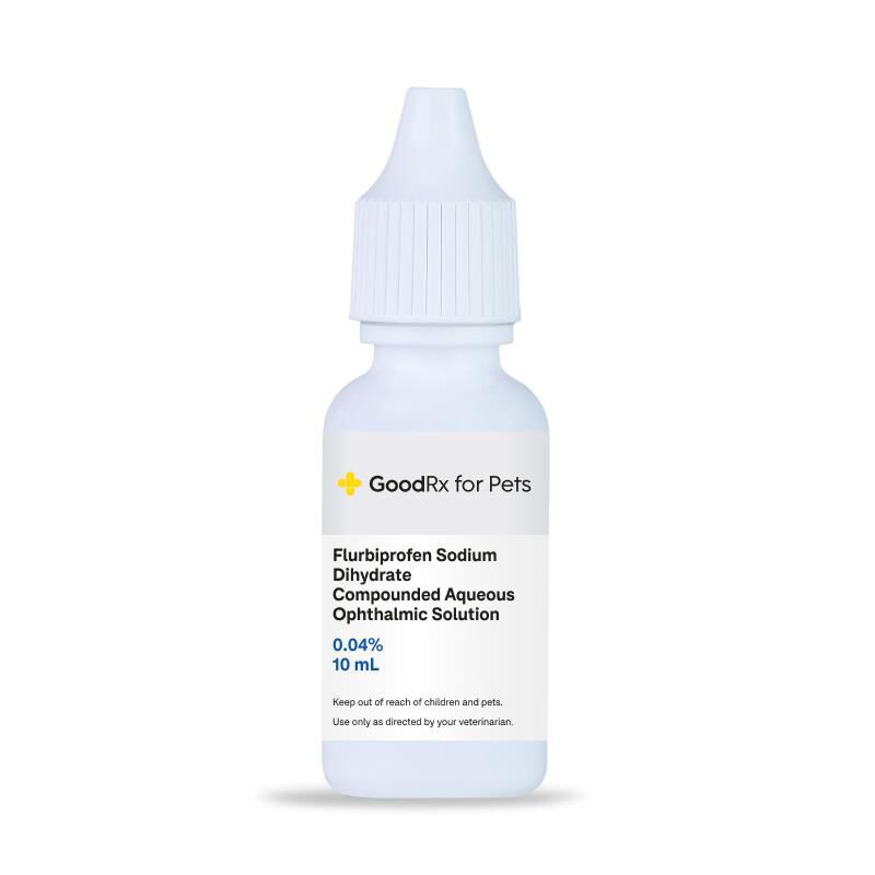 Flurbiprofen Sodium Dihydrate Compounded Aqueous Ophthalmic Solution, 0.04%, 10 mL