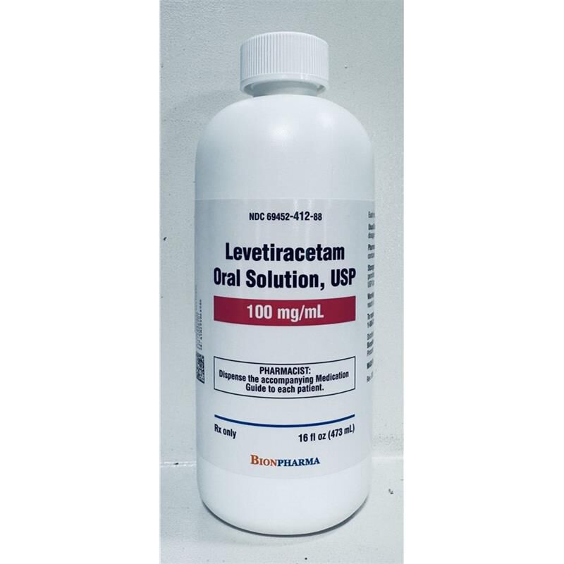 Levetiracetam Oral Solution 100 mg/ml, 16 oz