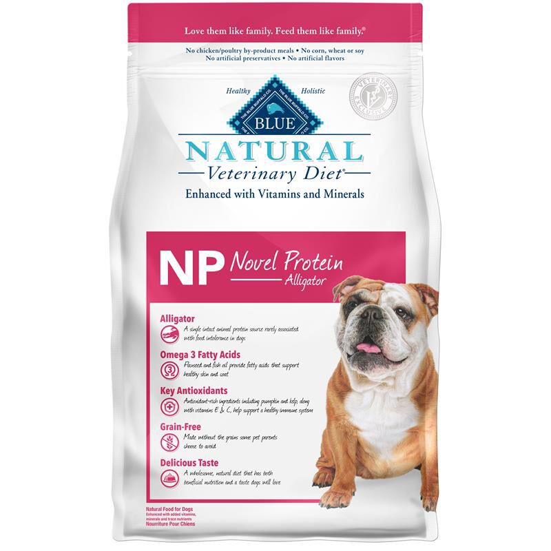 Blue Buffalo Natural Veterinary Diet NP Novel Protein Alligator Dry Dog Food
