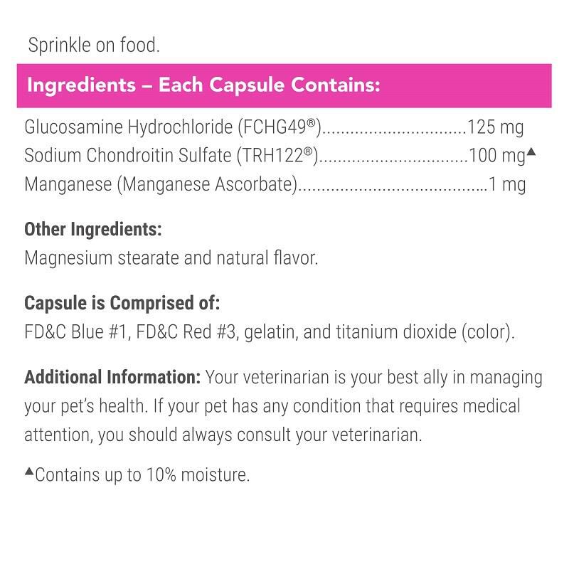 Cosequin Maximum Strength Joint Health Supplement for Cats, 30 Sprinkle Capsules