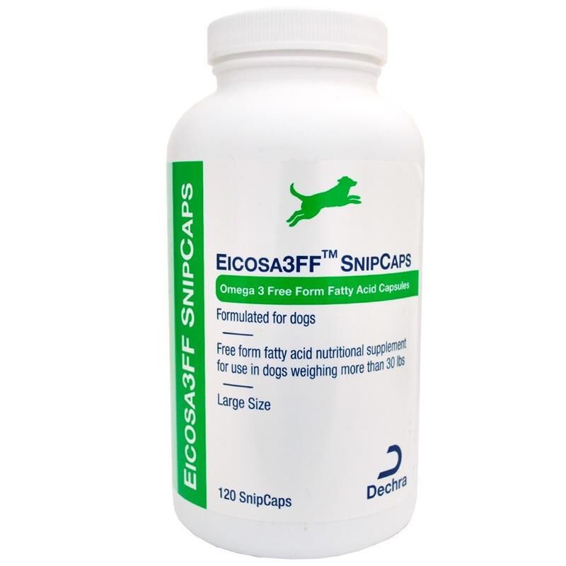 Eicosa3FF SnipCaps Large for Dogs over 30 lbs, 120 Ct.