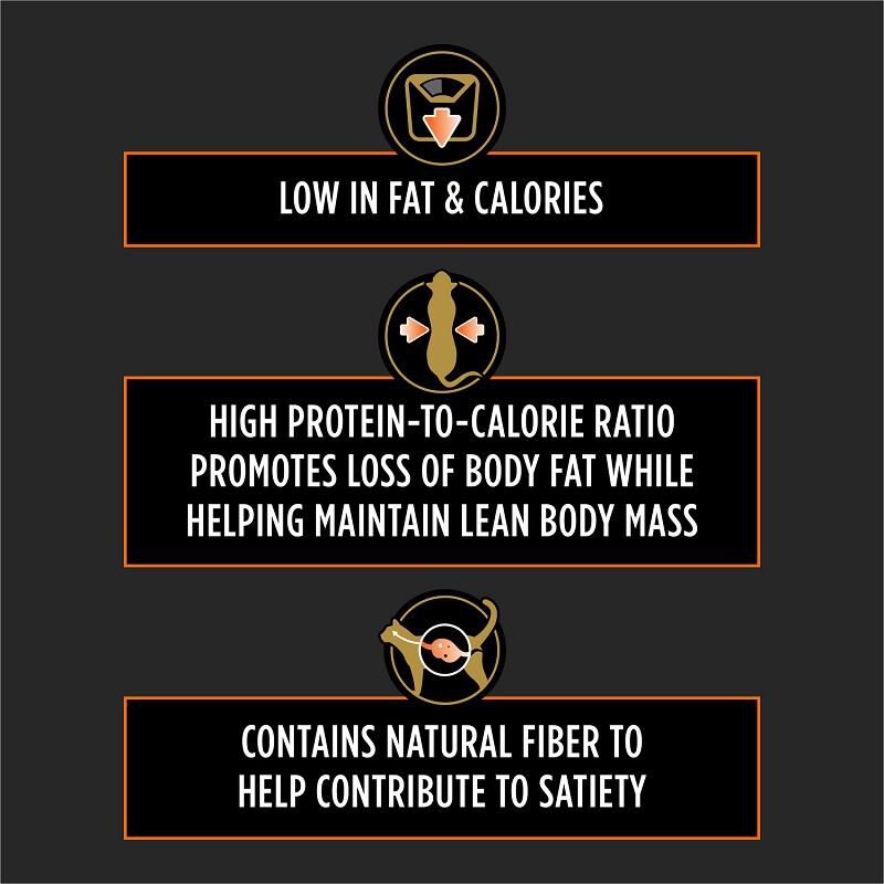 Purina Pro Plan Veterinary Diets OM Overweight Management Savory Selects with Salmon Wet Cat Food, 24 x 5.5 oz cans