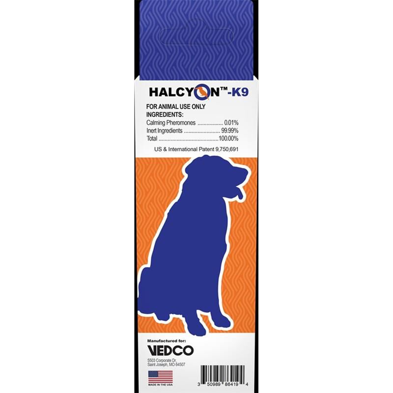 HALCYON-K9 Fast Acting Calming Spray for Dogs, 60 ml