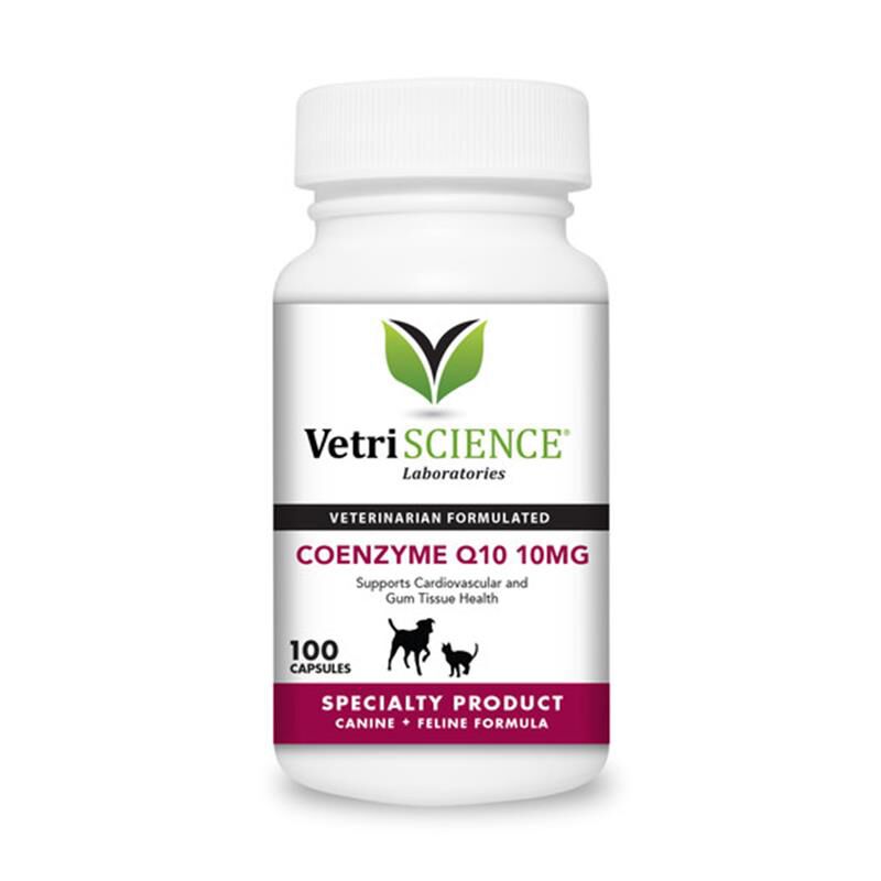 VetriScience Healthy Heart Coenzyme Q10 10 mg, 100 Ct.