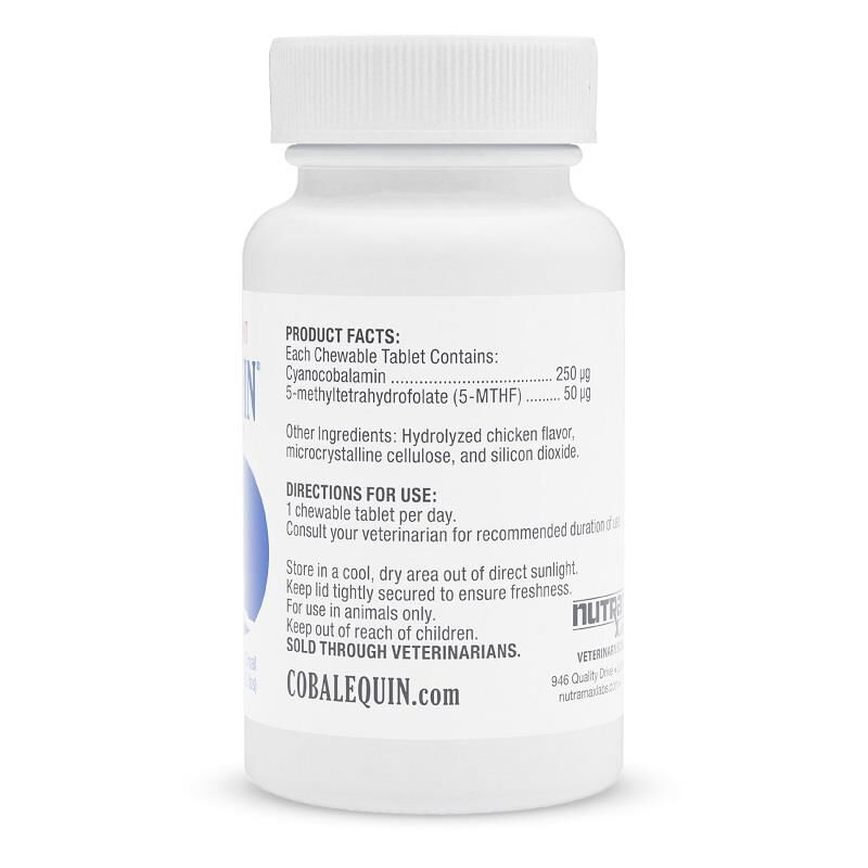 Cobalequin Supplement for Dogs and Cats, 45 Chewable Tablets