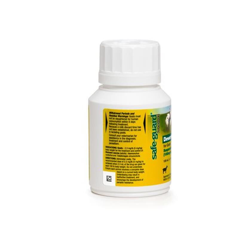 Merck Animal Health Safe-Guard Goat Dewormer, 4.2 fluid ounces
