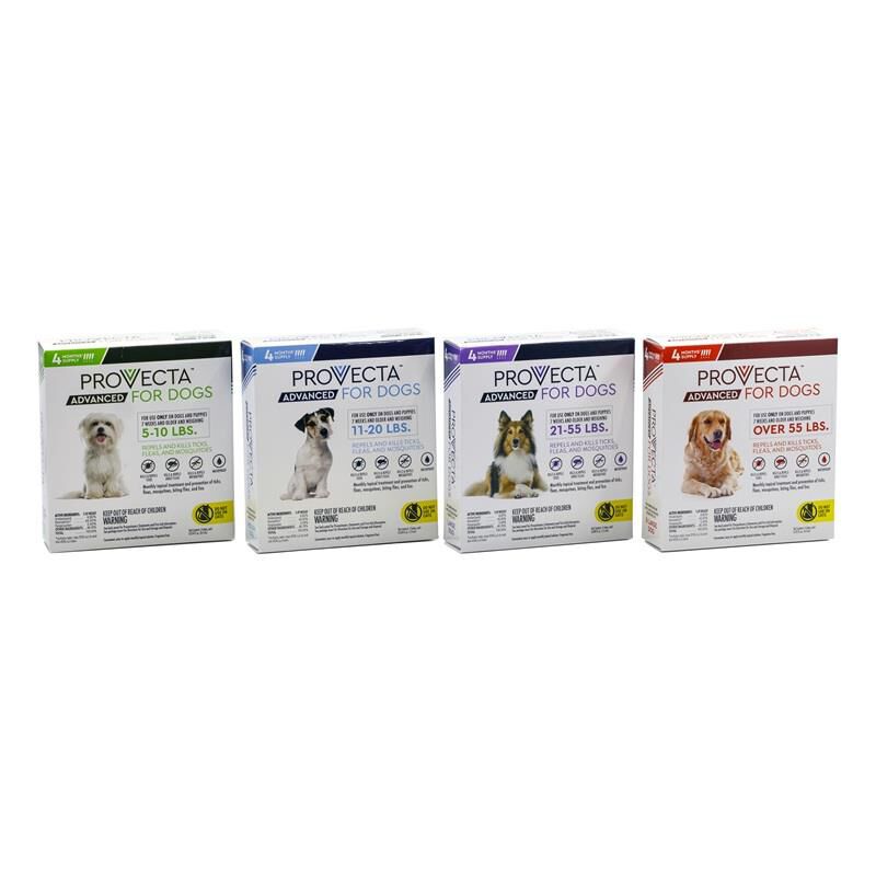 Provecta Advanced for Dogs, 4 Doses