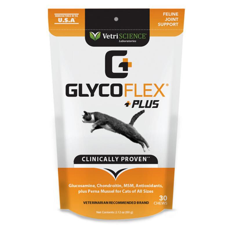 VetriScience Glyco-Flex Plus Feline, 30 Chews