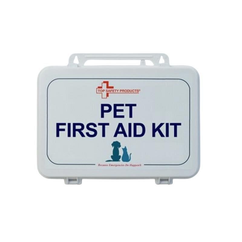 Pet First Aid Kit in Plastic Cabinet