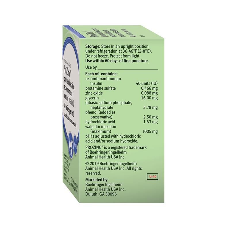 ProZinc Insulin for Dogs and Cats, 10 ml Vial