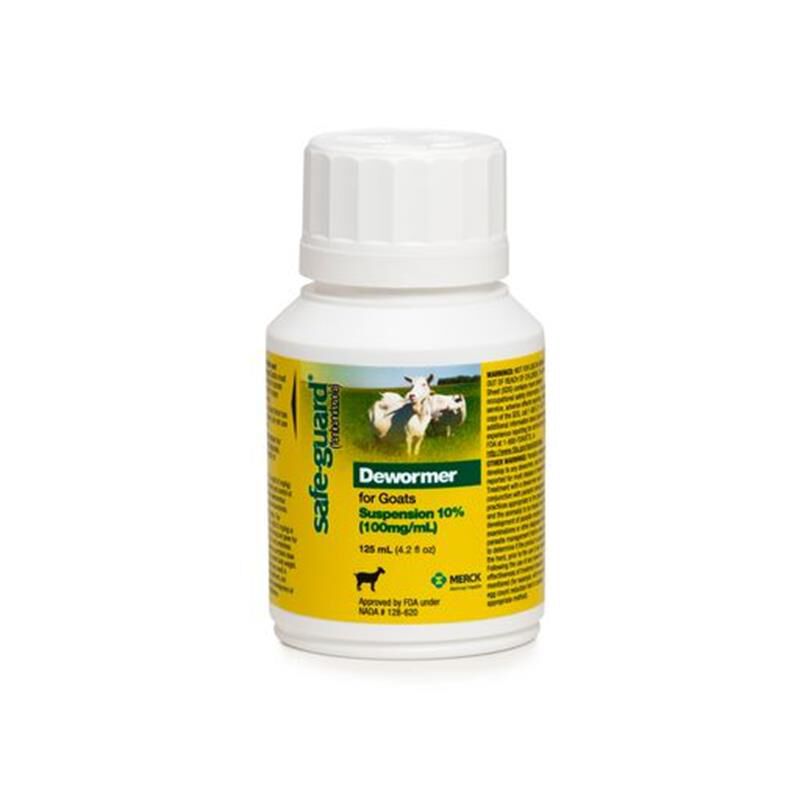 Merck Animal Health Safe-Guard Goat Dewormer, 4.2 fluid ounces