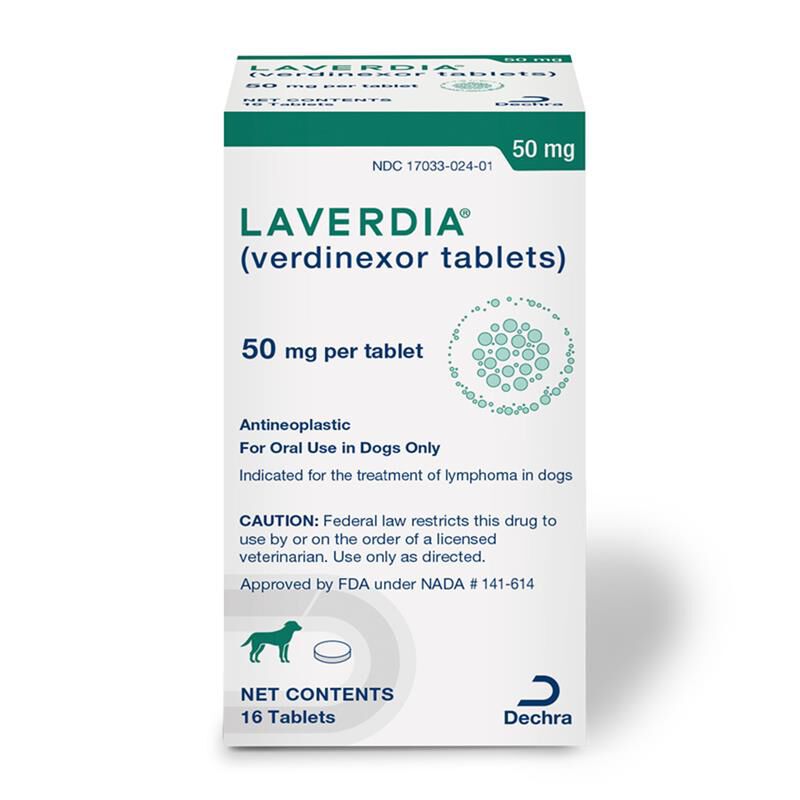 Laverdia (Verdinexor) Tablets for Dogs 50 mg 16 Ct