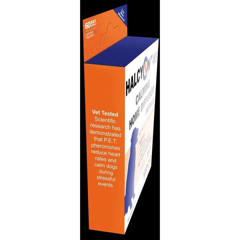 HALCYON-K9 Calming Home Diffuser Refills for Dogs, 2 pack