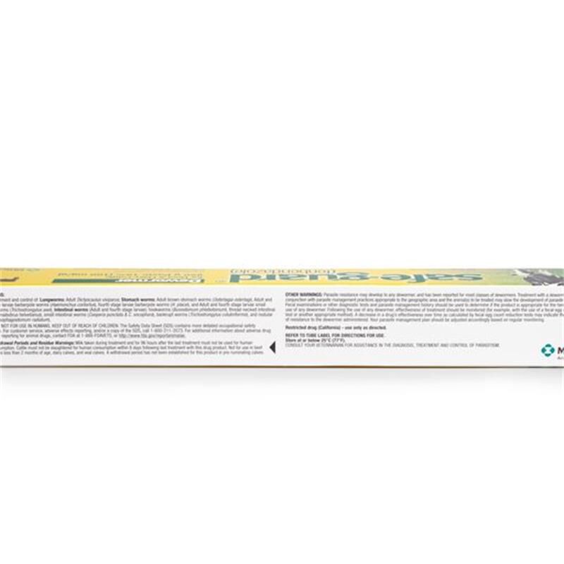 Merck Animal Health Safe-Guard (fenbendazole) Paste 10% for Beef and Dairy Cattle,  290 gm