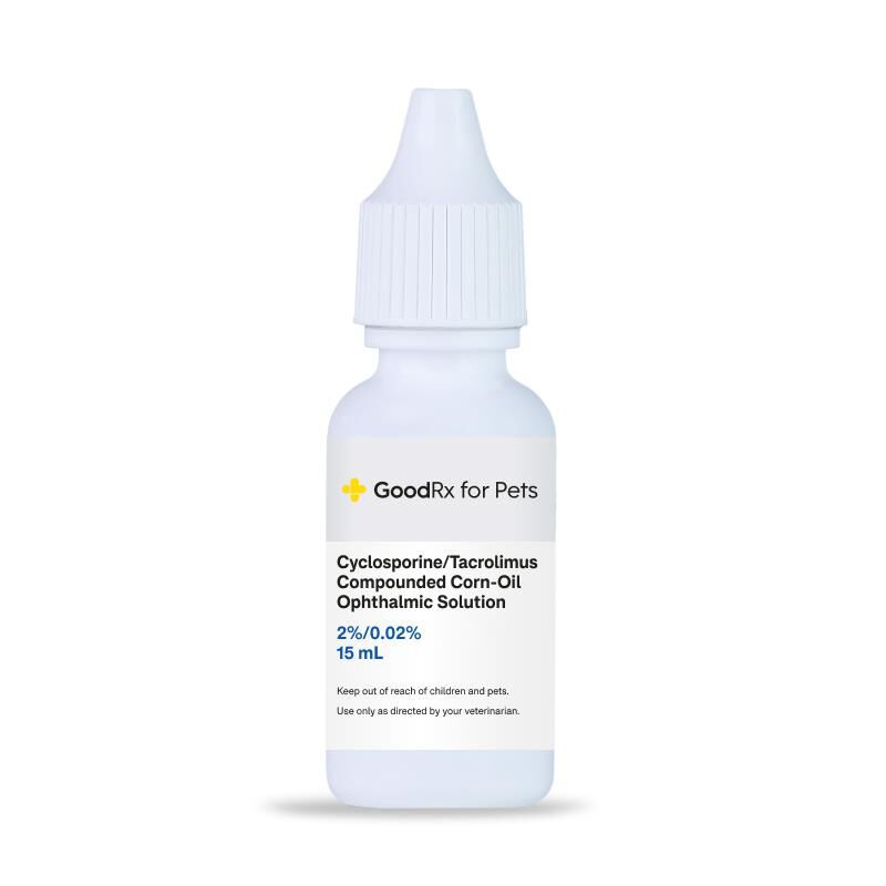 Cyclosporine/Tacrolimus Compounded Corn-Oil Ophthalmic Solution, 15 ml